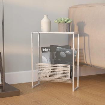 Prateleira Compacta VidaXL Revistas 35×15×45 cm Aço