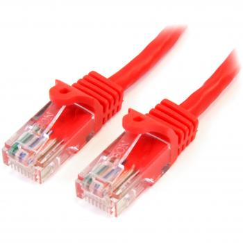 StarTech.com 2-Foot Red Cat5e Patch Ethernet Cable