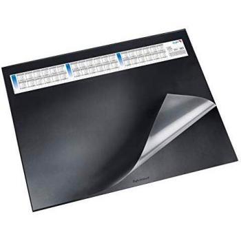 Durella DS sous-main en noir 520 x 650 mm