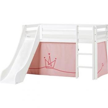 HOPPEKIDS Princess Schlafkissenbett – 100 % Massivholz, Rutschfläche