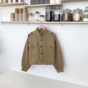 Manteau court automne-hiver mignon