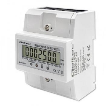 Compteur Électronique Triphasé Sur Rail DIN