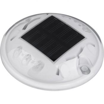 Stylish Solar-Powered Round Road Stud Light