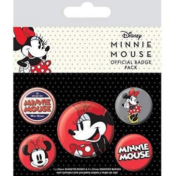 Pack de Insignias Minnie Mouse Disney