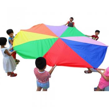 Outdoor Rainbow Exercise Parachute