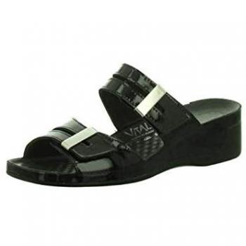 Vital Komfort-Pantoletten für Damen, Modell 0836-23-99 in Schwarz (Artikelnummer: 202703)