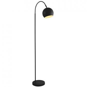 Piantana Calunnia Acciaio Nero 1 Luce E27