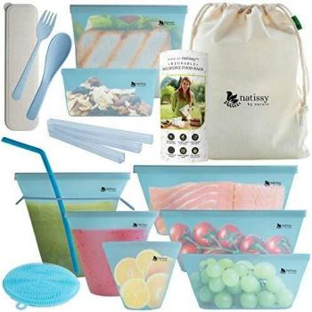 Sacchetti Zip Silicio Freezer