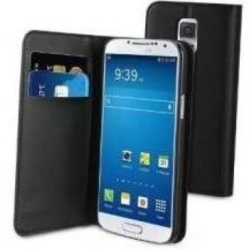 Portafolio Protector Muvit Galaxy S5 Mini Negro con Compartimentos