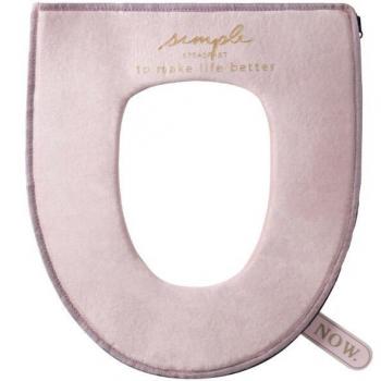 Plush Heated Closestool Cushion Cover