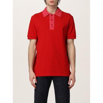 Polo Bottega Veneta Fuxia Mediano Cotton Piquet