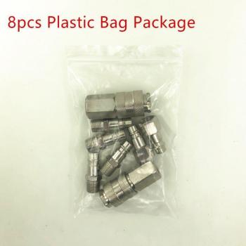 Conector Neumático 1/4 NPT – Juego de 8 Unidades (Estilo Europeo)