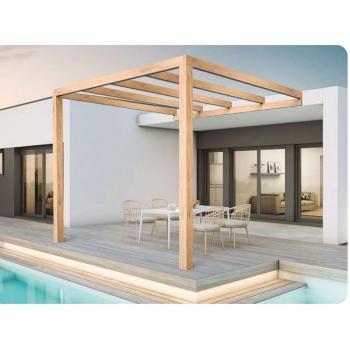 Madera Pergola Burgos 600x300