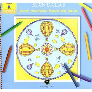 Mandalas para colorear fuera de casa