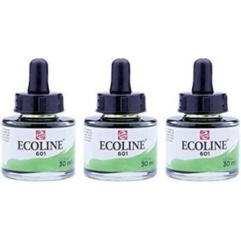 Liquid Watercolor Ink, Royal Talens Ecoline – Light Green, 30 ml