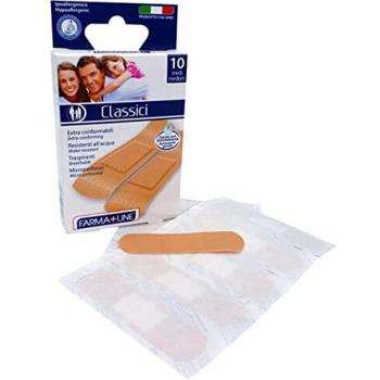FARMALINE CEROTTI MEDI 10 PZ 7X2CM