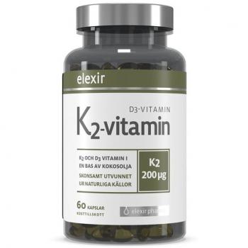 Elexir K2+D3 Vitalitet 60 kapslar