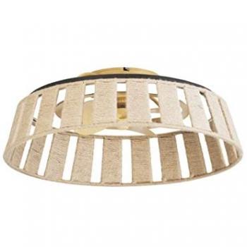 Ventilateur de plafond Forlight Mim – LED, 6 réglages, sans lames, fil tressé