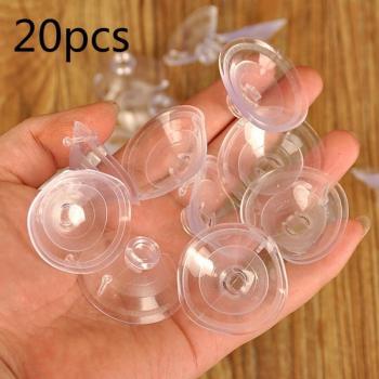 10/20PCS Strong Suction Cup Hooks for Glass Surfaces