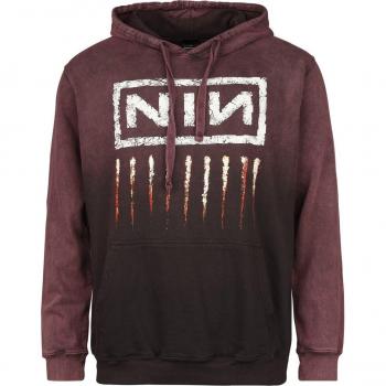 Jersey NIN Spiral de Bajo Hombre rojo oscuro XXL