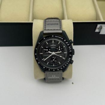 Swatch Omega Bioceramic Monduhr