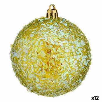 Set de Adornos Navideños Verdes Plásticos 8 x 9 x 8 cm (12 Unidades)