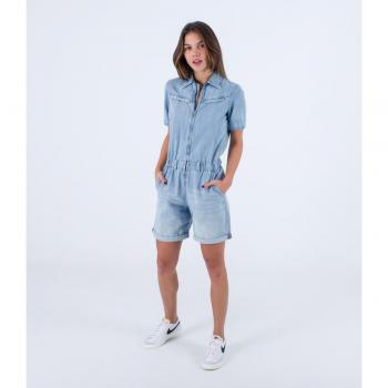 Oceancare Denim Bib Overall in Light Denim