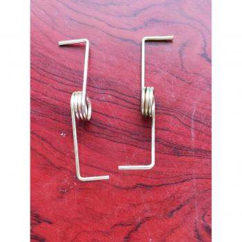 Semi-automatic washing machine lid spring
