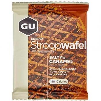 GU Energy Lab Caramel & Salt Stroopwafels – 16 Pack