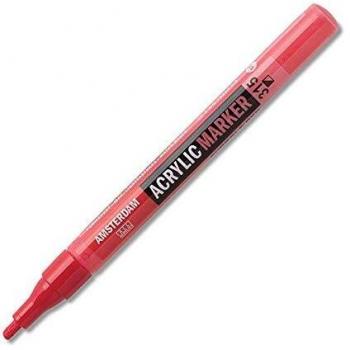 Marker de pintura acrílica punta 2 mm Ámsterdam rojo pyrrole