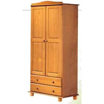 Armario dos puertas madera pino