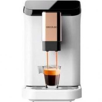 Cecotec Cafetera superautomática Cremmaet Macchia White Rose. 1350 W, Thermoblock, Bomba de Presión de 19bars, Sistema Plug&Play, Depósito de Café con Molinillo Integrado, Limpieza Automática