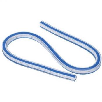 Règle Courbe en Plastique 60cm