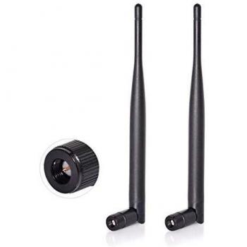 Bingfu 6 dBi WiFi‑Antenne (2,4 GHz & 5 GHz) mit SMA-Stecker für Sicherheitskameras