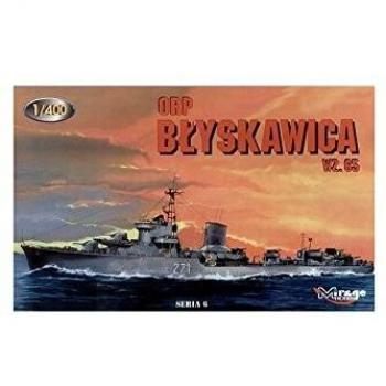 Mirage maquette Bateau 400613 ORP BŁYSKAWICA wz. 65 1/400
