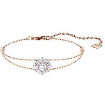Bracciale Swarovski Sunshine oro rosa elegante