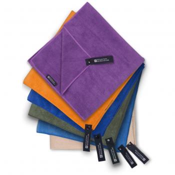 All‑Purpose Travel Towel Pack – 6 Shades, 150 cm x 85 cm, Light & Antibacterial, Purple