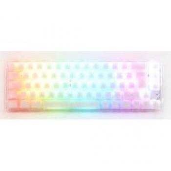 Clavier de Jeu Ducky One 3 SF 65 Aura Blanc Mécanique Switch MX Rouge RGB PBT