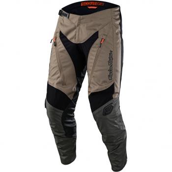 Pantalon de motocross Troy Lee Designs Scout GP Noir Beige Taille 40