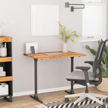 Bureau compact en acacia – 80 x 60 cm, épaisseur 2,5 cm