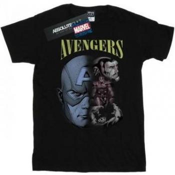 Avengers Donna Stile Retro T-shirt in Cotone
