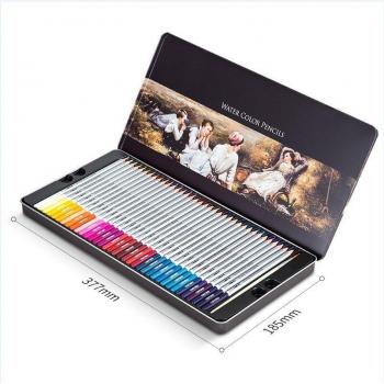 Crayons de couleur aquarelle 72 couleurs
