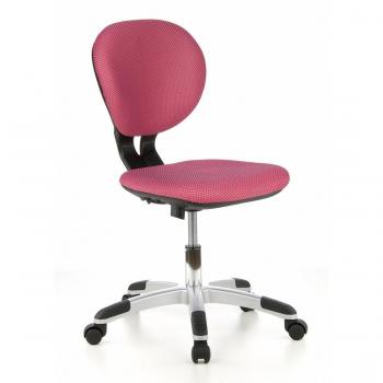 Office 670200 Kinderstuhl BILLY KID mit pinkem Netzstoff‑Sattel