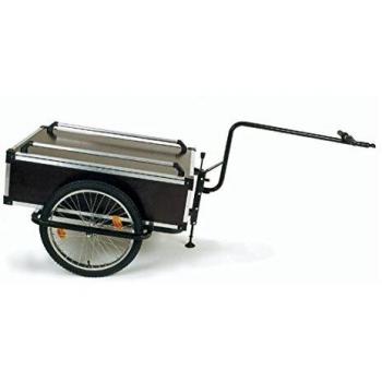 Roland Profi 20‑in. 120‑Liter Bike Transporter – Brown, 40 kg Load Rating, Male