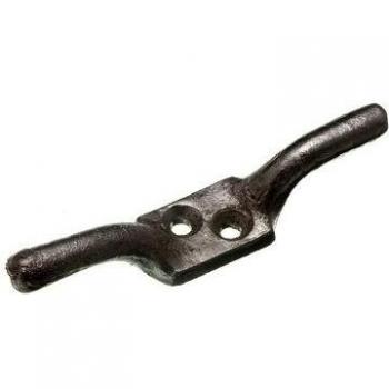 Cleat Hook Trailer Rope Tieback BZP Steel 100mm 4 + Screws (Pack of 200)