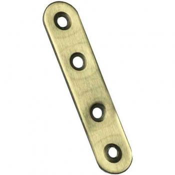 Placa de 100x19x2mm de acero inoxidable