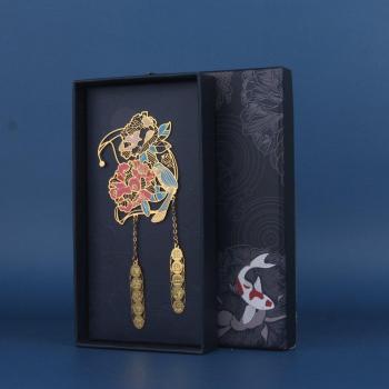 Classic Hollow Lotus Bookmark