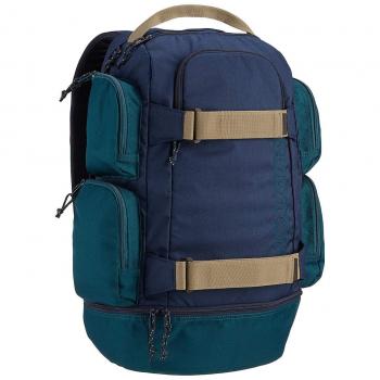 Burton Distortion Sac à Dos Adulte, Mixte, Bleu Habillé, FR Unique