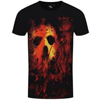 Freitag der 13. Jason Lives! T-Shirt schwarz für Herren S bis XL