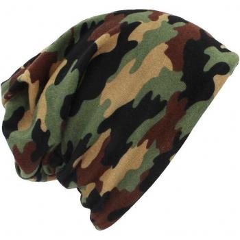 LOVINGSHA Autumn Winter Camouflage Hat and Scarf for Men and Women HT110